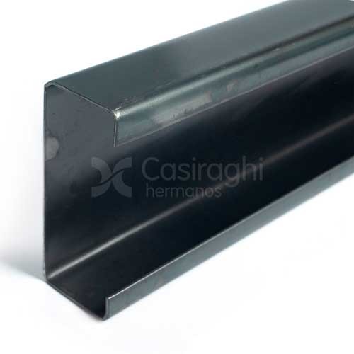 PERFIL C LC NEGRO 100X50X15 2.5MM - 12000 MM