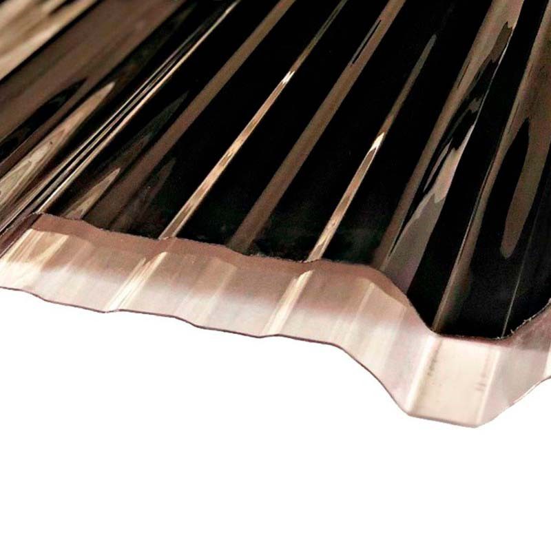 Policarbonato conformado trapezoidal